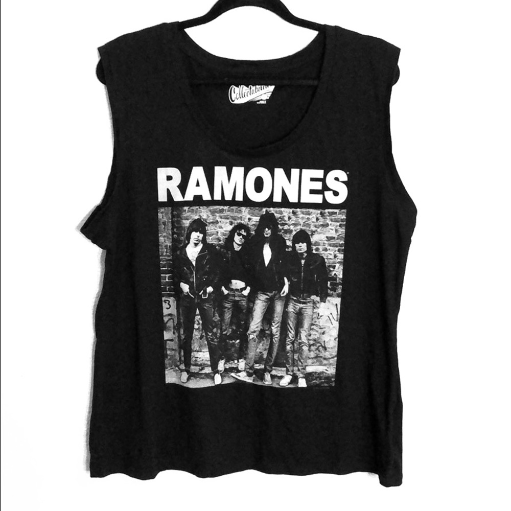 The Ramones rock muscle shirt
